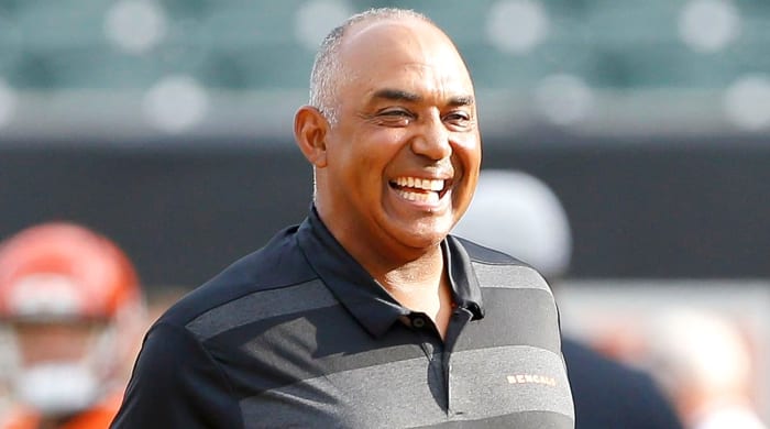 Marvin Lewis has a career record of 125-112 as the Bengals’ head coach.